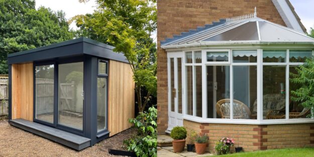 Garden office vs. conservatories differences between garden rooms and conservatories