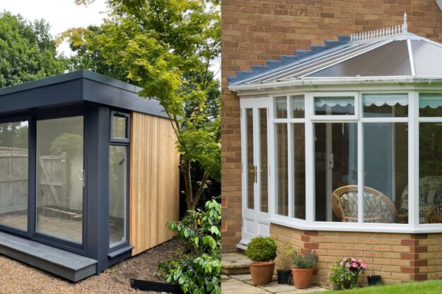 Garden office vs. conservatories differences between garden rooms and conservatories
