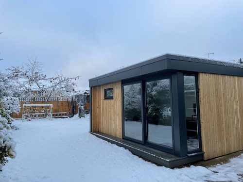 garden room in snow tunbridge wells