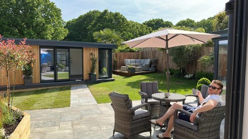 Bespoke garden room