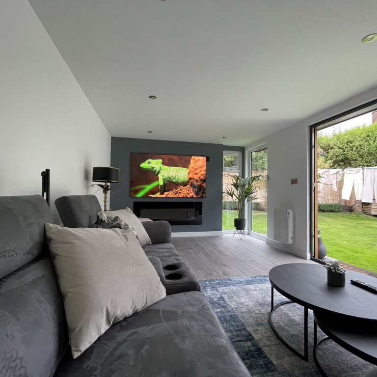 Garden room interior