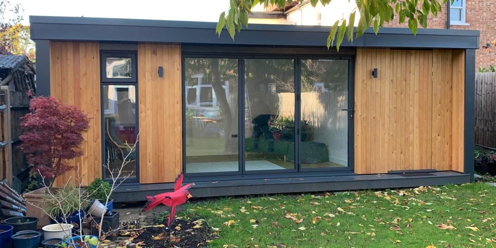 Secret cladded external access door