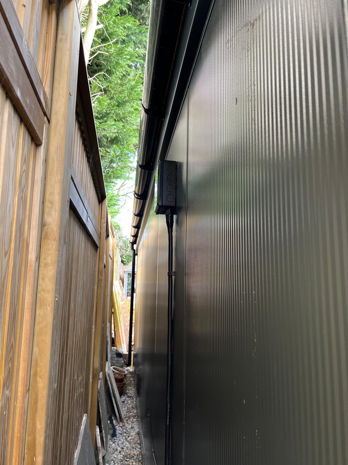 Professional installation detail